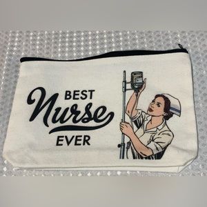 NWOT Nurse Cosmetics Bag | best nurse ever